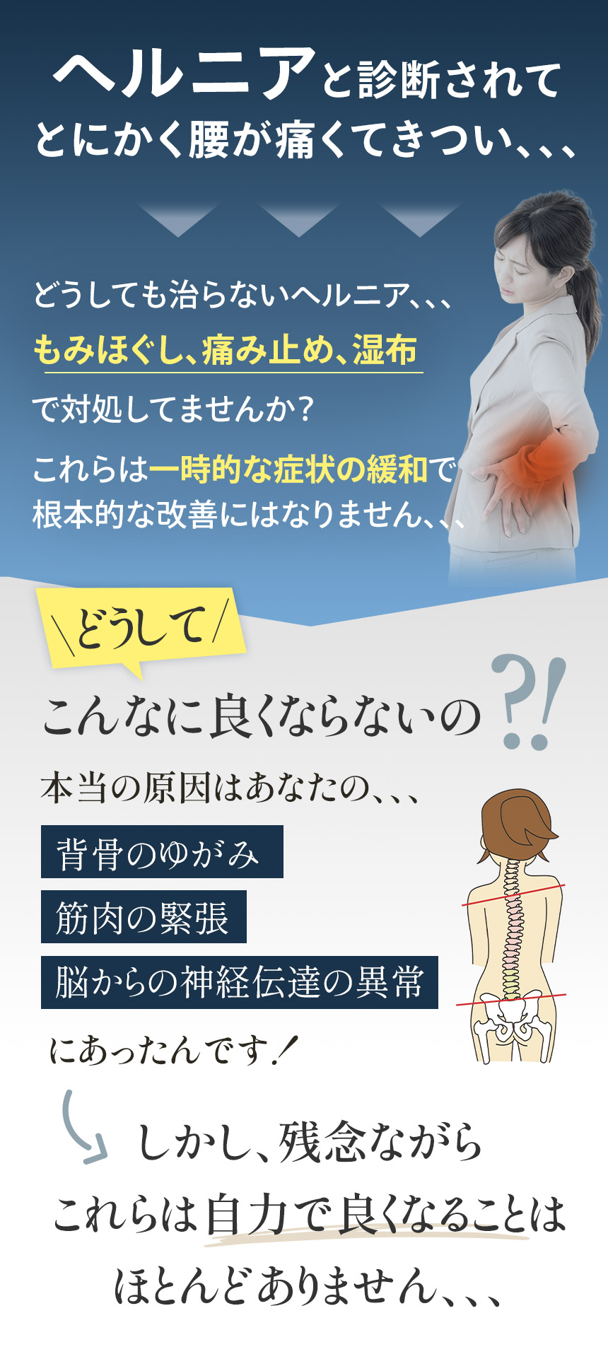 ヘルニアの原因