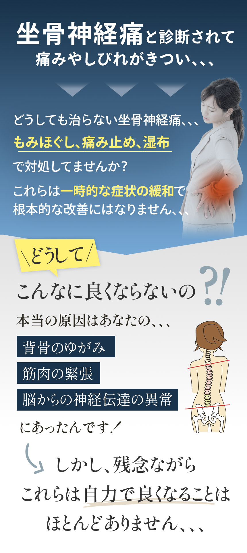 坐骨神経痛の原因